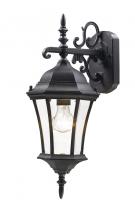  522S-BK - 1 Light Outdoor Wall Light