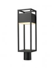  585PHMR-BK-LED - 1 Light Outdoor Post Mount Fixture