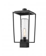  594PHMS-BK - 1 Light Outdoor Post Mount Fixture