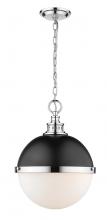  619P14-MB-CH - 2 Light Pendant