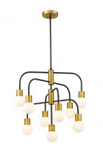  621-9MB-FB - 9 Light Chandelier