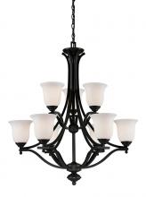  703-9-MB - 9 Light Chandelier