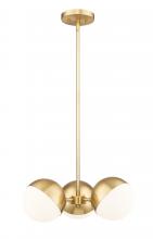  7517-3MGLD - 3 Light Chandelier