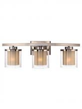  3953-09 - Horizon 3Lt Bath Satin Nickel