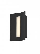  9651-07 - Arc LED Outdoor Wall Matte Black