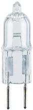  0620900 - 20W T3 JC Halogen Xenon Low Voltage Clear G4 Base, 12 Volt, Card, 2-Pack