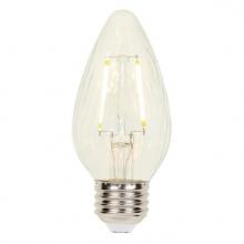  3319300 - 2.5W F15 Filament LED Dimmable Clear 2700K E26 (Medium) Base, 120 Volt, Card