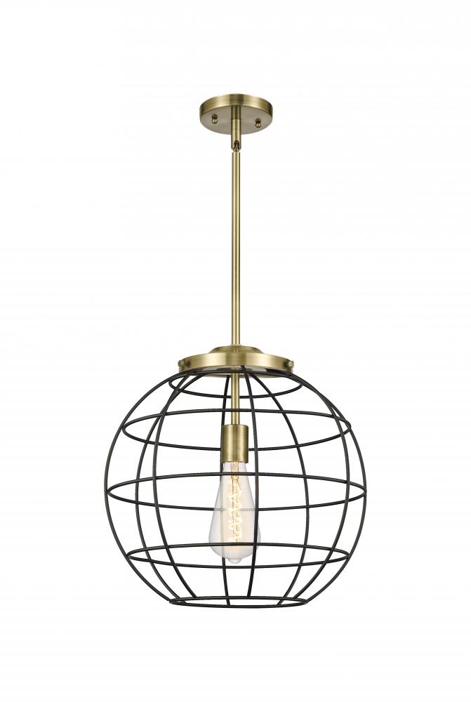 Lake Placid - 1 Light - 16 inch - Antique Brass - Pendant