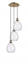 Innovations Lighting 113B-3P-AB-G372 - Waverly - 3 Light - 15 inch - Antique Brass - Cord Hung - Multi Pendant