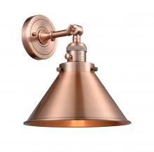  203SW-AC-M10-AC-LED - Briarcliff - 1 Light - 10 inch - Antique Copper - Sconce