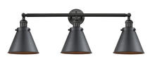  205-BK-M13-BK - Appalachian - 3 Light - 32 inch - Matte Black - Bath Vanity Light