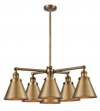  207-6CR-BB-M13-BB-LED - Appalachian 6 Light Chandelier