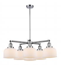  207-6CR-PC-G71 - Large Bell 6 Light Chandelier