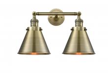  208-AB-M13-AB-LED - Appalachian - 2 Light - 18 inch - Antique Brass - Bath Vanity Light