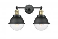  208-BAB-HFS-62-BK-LED - Hampden - 2 Light - 18 inch - Black Antique Brass - Bath Vanity Light