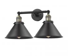  208-BAB-M10-BK-LED - Briarcliff - 2 Light - 19 inch - Black Antique Brass - Bath Vanity Light