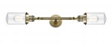 Innovations Lighting 208L-AB-G312-LED - Dover - 2 Light - 5 inch - Antique Brass - Bath Vanity Light