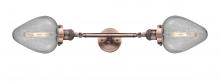  208L-AC-G165-LED - Geneseo - 2 Light - 7 inch - Antique Copper - Bath Vanity Light