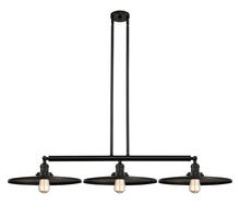  213-BK-MFR-BK-16-LED - Appalachian - 3 Light - 49 inch - Matte Black - Stem Hung - Island Light