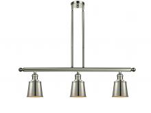  213-PN-M9-LED - Addison - 3 Light - 38 inch - Polished Nickel - Stem Hung - Island Light