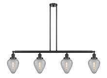  214-BK-G165-LED - Geneseo - 4 Light - 52 inch - Matte Black - Stem Hung - Island Light