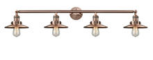  215-AC-M3 - Railroad - 4 Light - 44 inch - Antique Copper - Bath Vanity Light