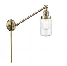  237-AB-G314-LED - Dover - 1 Light - 5 inch - Antique Brass - Swing Arm