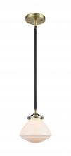  284-1S-BAB-G321-LED - Olean - 1 Light - 7 inch - Black Antique Brass - Cord hung - Mini Pendant