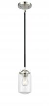  284-1S-BPN-G312-LED - Dover - 1 Light - 5 inch - Black Polished Nickel - Cord hung - Mini Pendant