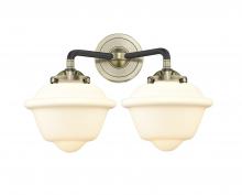  284-2W-BAB-G531-LED - Oxford - 2 Light - 16 inch - Black Antique Brass - Bath Vanity Light