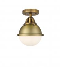  288-1C-BB-HFS-61-BB-LED - Hampden - 1 Light - 7 inch - Brushed Brass - Semi-Flush Mount