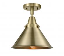  447-1C-AB-M10-AB-LED - Briarcliff - 1 Light - 10 inch - Antique Brass - Flush Mount