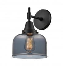  447-1W-BK-G173-LED - Fulton - 1 Light - 7 inch - Matte Black - Sconce