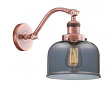  515-1W-AC-G73-LED - Bell - 1 Light - 8 inch - Antique Copper - Sconce