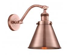  515-1W-AC-M13-AC-LED - Appalachian - 1 Light - 8 inch - Antique Copper - Sconce