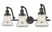  515-3W-OB-G192 - Bellmont - 3 Light - 28 inch - Oil Rubbed Bronze - Bath Vanity Light