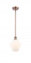  516-1S-AC-G651-8-LED - Cindyrella - 1 Light - 8 inch - Antique Copper - Mini Pendant