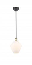  516-1S-BAB-G651-8-LED - Cindyrella - 1 Light - 8 inch - Black Antique Brass - Mini Pendant