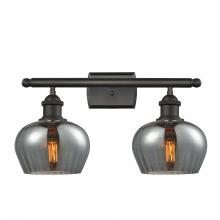  516-2W-OB-G93-LED - Fenton - 2 Light - 17 inch - Oil Rubbed Bronze - Bath Vanity Light