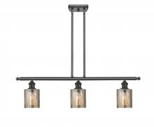  516-3I-OB-G116-LED - Cobbleskill - 3 Light - 36 inch - Oil Rubbed Bronze - Cord hung - Island Light