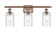  516-3W-AC-G352-LED - Candor - 3 Light - 25 inch - Antique Copper - Bath Vanity Light