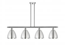  516-4I-PC-MBD-9-PC-LED - Bristol - 4 Light - 48 inch - Polished Chrome - Cord hung - Island Light