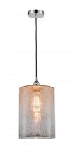  616-1P-PC-G116-L-LED - Cobbleskill - 1 Light - 9 inch - Polished Chrome - Cord hung - Mini Pendant