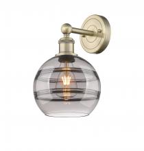  616-1W-AB-G556-8SM - Rochester - 1 Light - 8 inch - Antique Brass - Sconce