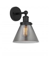  616-1W-BK-G43 - Cone - 1 Light - 8 inch - Matte Black - Sconce