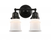  623-2W-BK-G181S - Canton - 2 Light - 13 inch - Matte Black - Bath Vanity Light