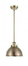  916-1S-AB-MFD-10-AB-LED - Derby - 1 Light - 10 inch - Antique Brass - Pendant