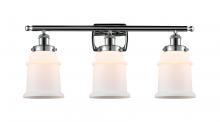  916-3W-PC-G181 - Canton - 3 Light - 26 inch - Polished Chrome - Bath Vanity Light