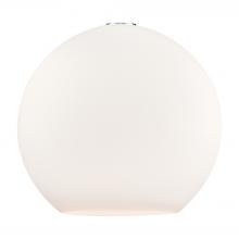  G121-16 - Athens Light 15.75 inch Matte White Glass