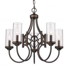  3718-5 CDB-CLR - 5 Light Chandelier